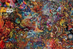 Fractal Mushroom Flowers 01