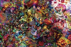 Fractal Mushroom Flowers 04