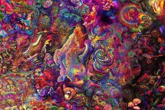 Fractal Mushroom Flowers 08