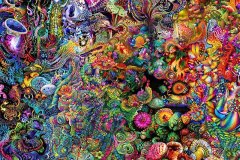 Fractal Mushroom Flowers 12