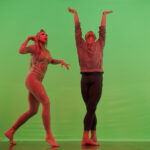 Original footage for AI project where I turned two dancers into fire and ice